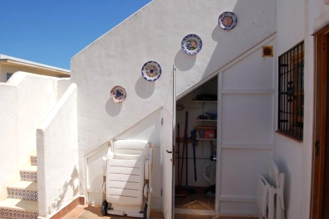 Villa Patio & Stairs to solarium